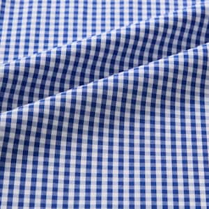 やわらかな肌あたりと微光沢がきれいな綿100%素材を使用（ネイビー系）