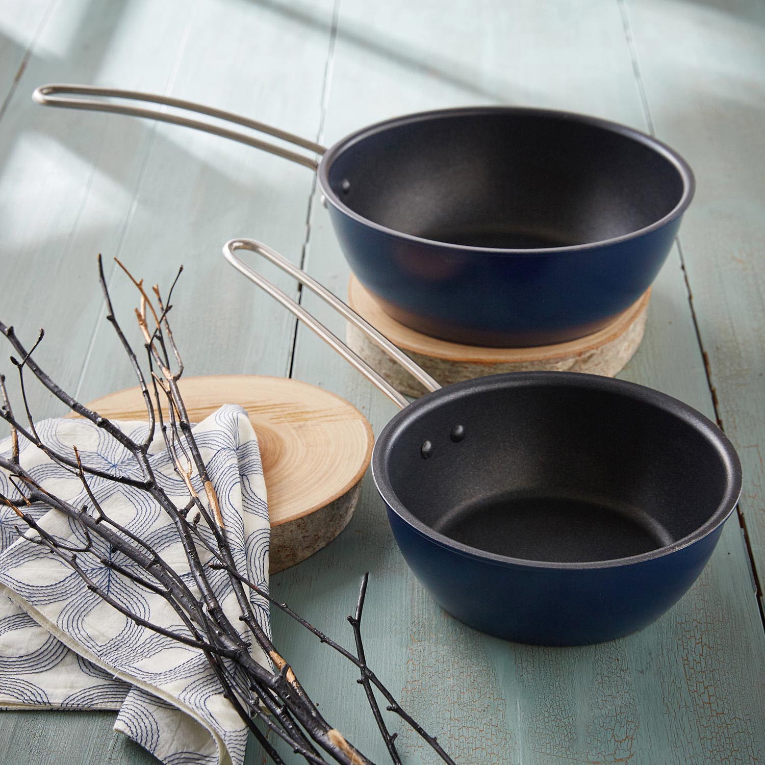 【シェアウィズクリハラハルミ/share with Kurihara harumi】【ガス火専用】深型フライパン