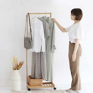 服の長さに合わせて調節も◎/ナチュラル