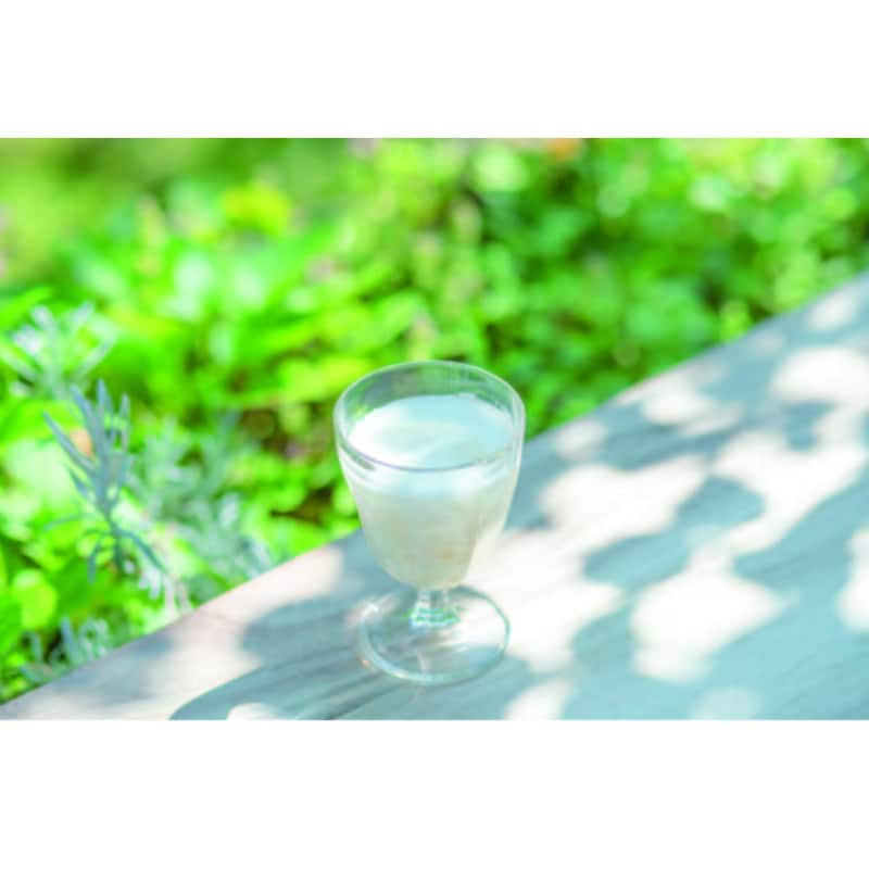 牛乳で割ってラッシー風に