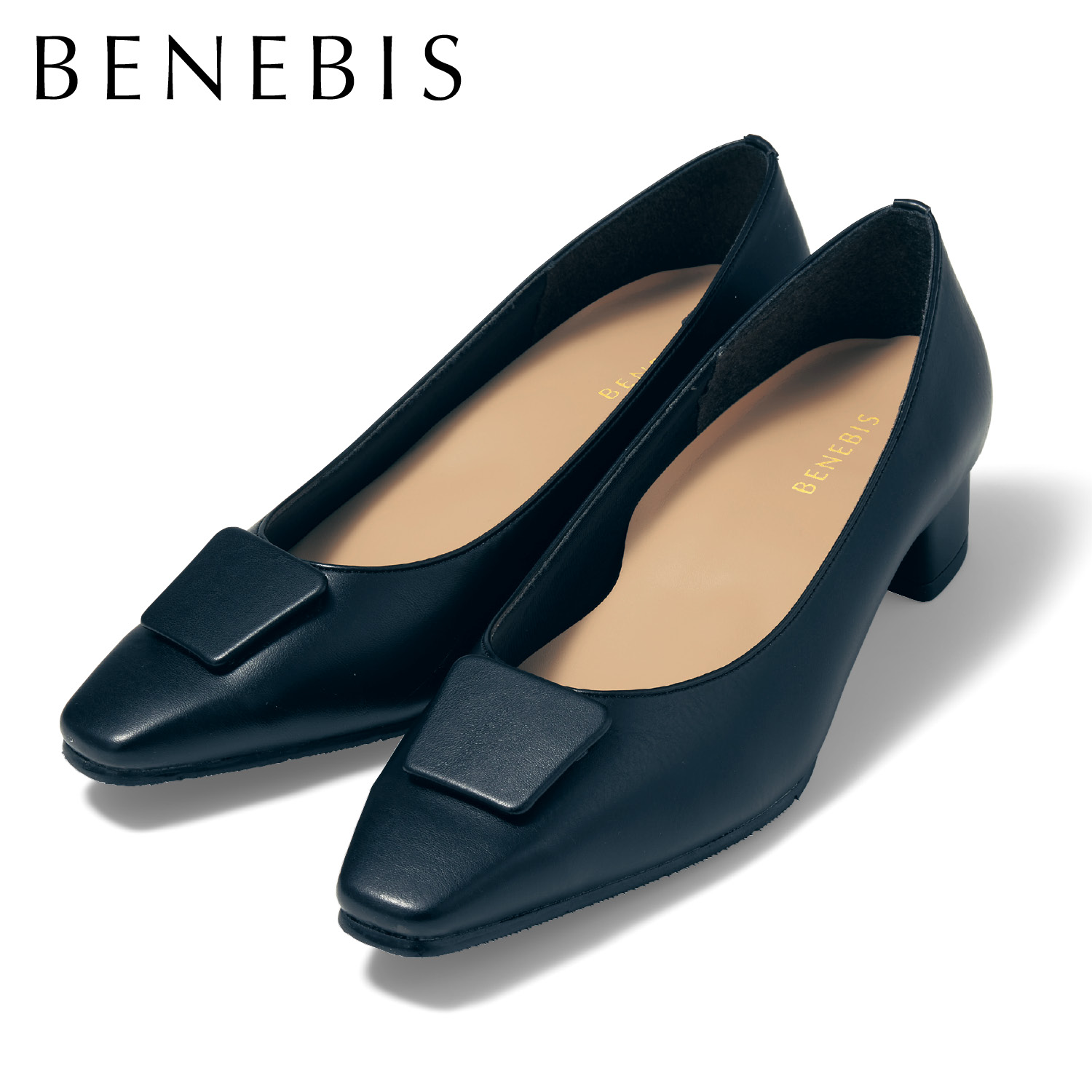 【ベネビス/BENEBIS】【返品送料無料・お試し可】晴雨兼用美人パンプス(21~26cm)[日本製]