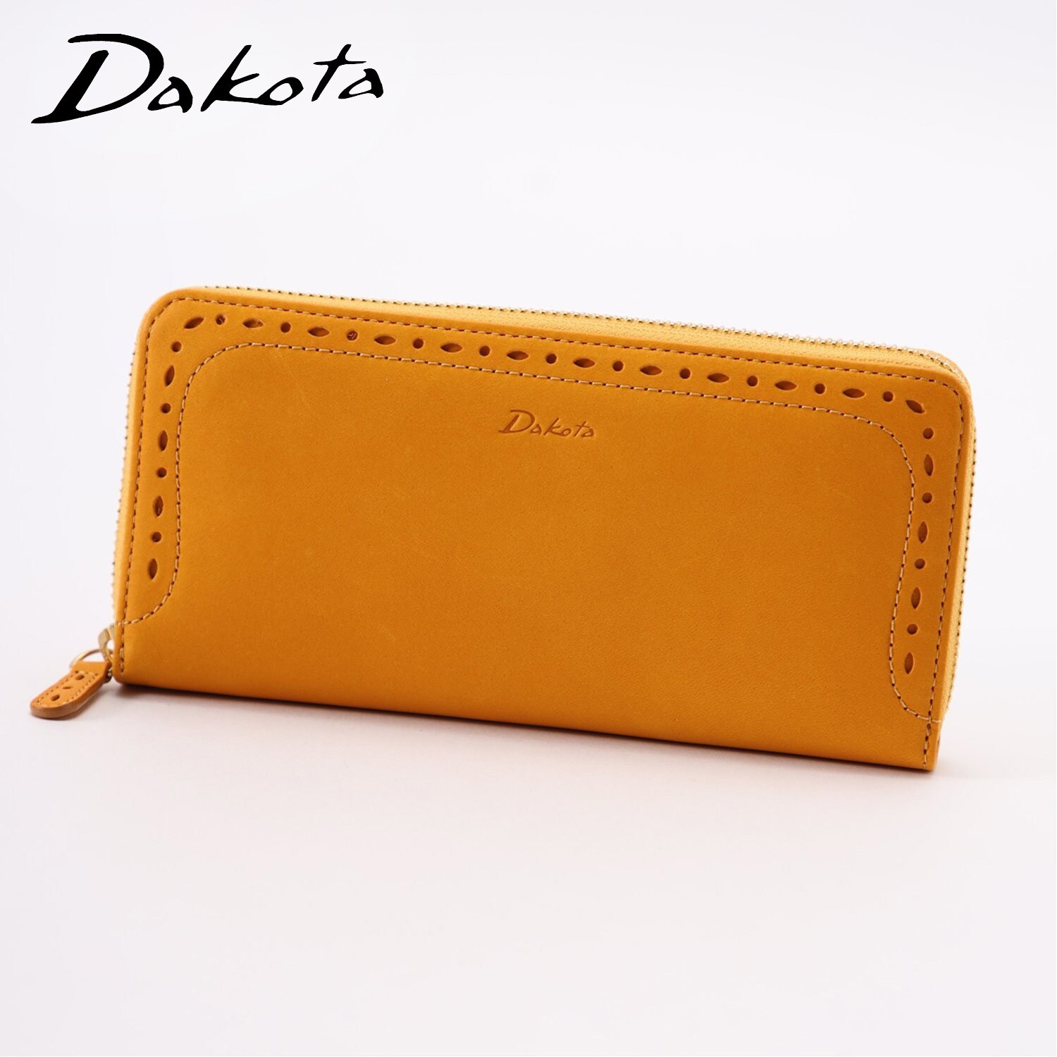【ダコタ/Dakota】タッチ感の良いレザーラウンドF財布