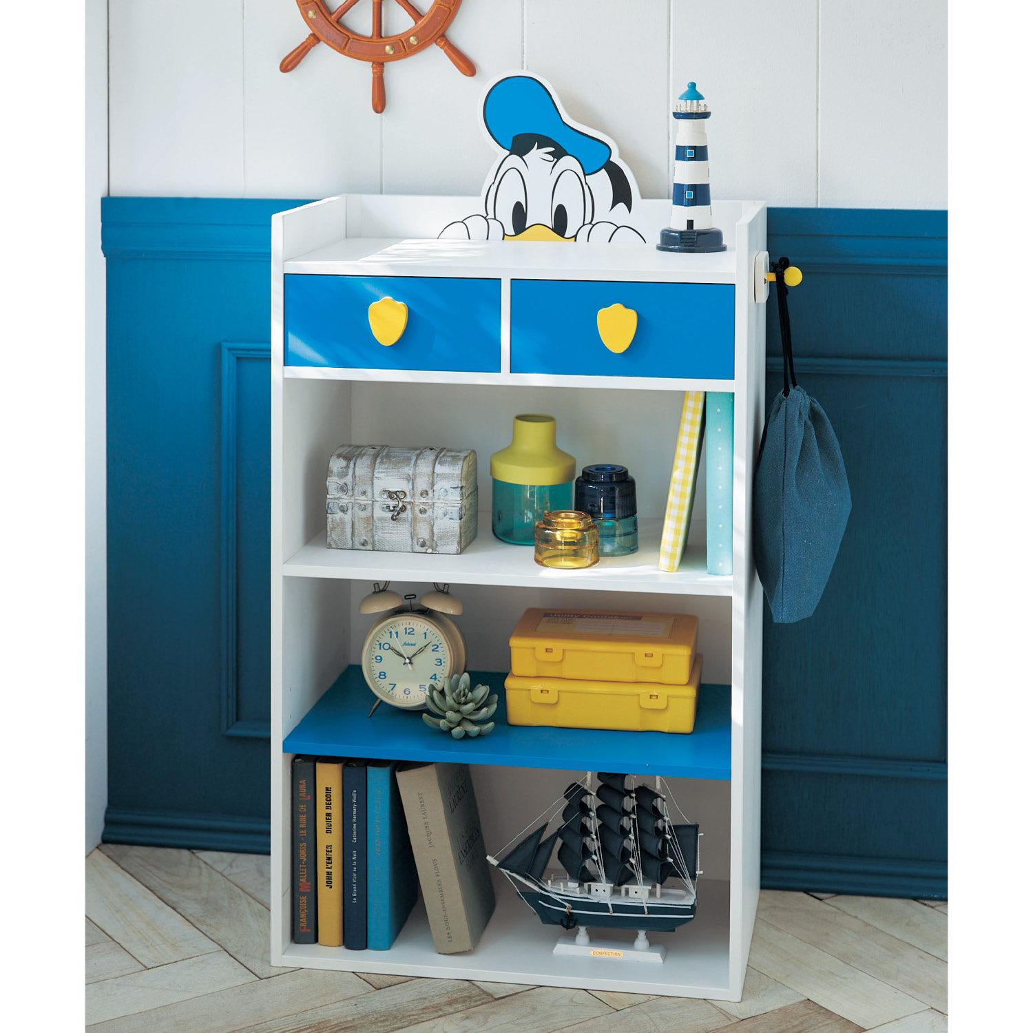 引出し付きコレクションラック「ドナルドダック」(ディズニー/Disney) 引出し付きコレクションラック「ドナルドダック」(ディズニー/Disney)