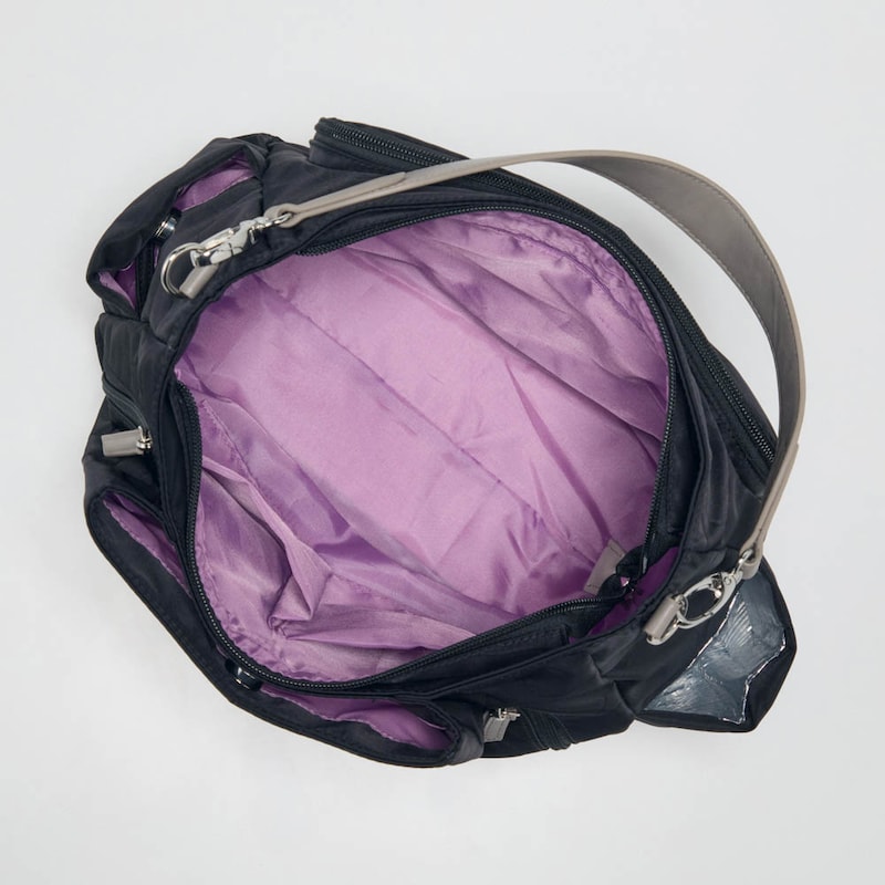 チャコール（サークルエンボス柄）