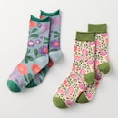 エルザ（ブルー）＆お花のアラベスク