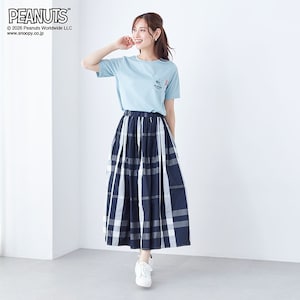 モデル身長168cm／M サックスブルー着用