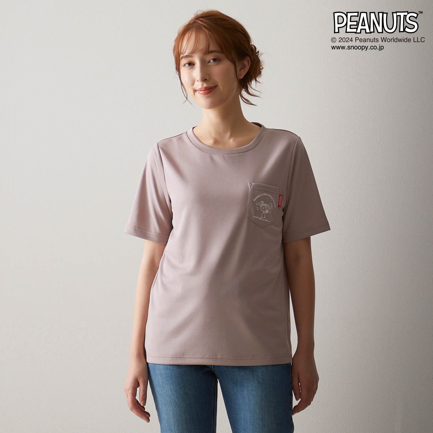 裏メッシュドライＴシャツ「スヌーピー」(ピーナッツ/PEANUTS)｜通販の