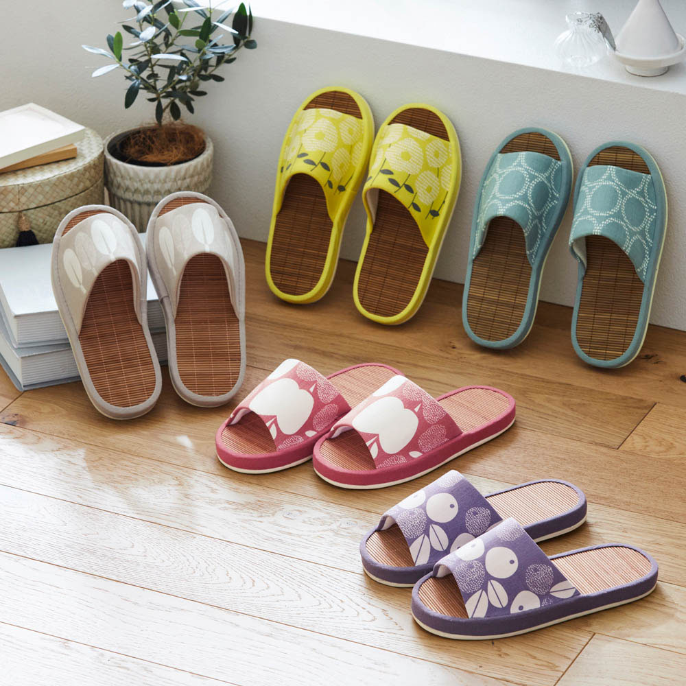 北欧調デザインの竹スリッパ <S~L>