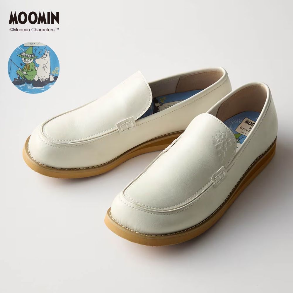軽やかな一歩、心弾む毎日。軽量スリッポン「ムーミン×べネビス」(ムーミン/MOOMIN) 軽やかな一歩、心弾む毎日。軽量スリッポン「ムーミン×べネビス」(ムーミン/MOOMIN)
