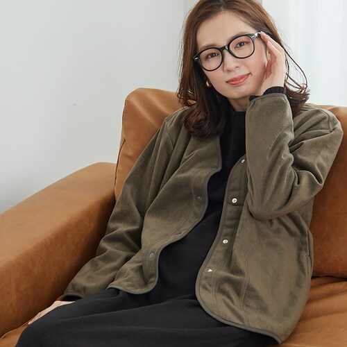 軽くて暖かフリースジャケット