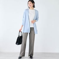 モデル身長168cm／64-91・股下68cm　※写真は撮影用のため股下+6cmになります。