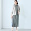モデル身長169cm／M　アイスグレー着用