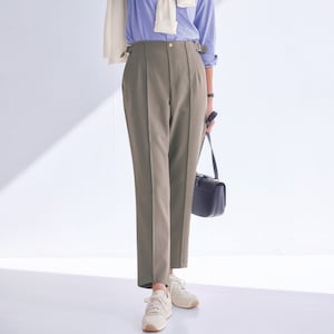 【スタイルノート/StyleNote】【新色追加】 スニーカーパンツ(丈が選べる)