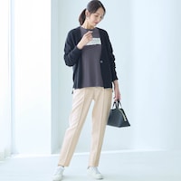 モデル身長173cm／M・股下66cm※写真は撮影用のため股下+6cmになります。