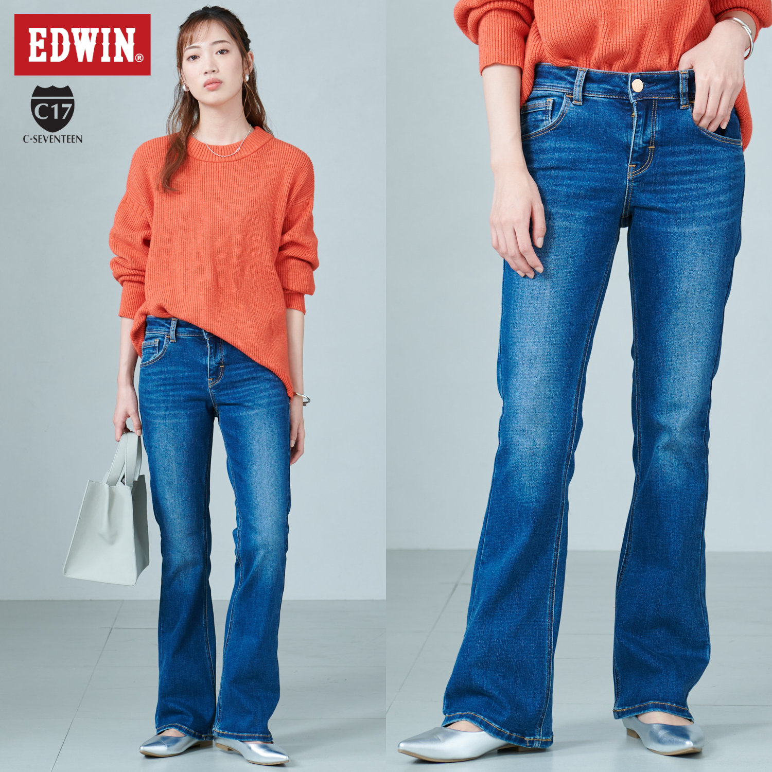 【エドウィン/EDWIN】スタンダードブーツカットパンツ 【エドウィン/EDWIN】スタンダードブーツカットパンツ