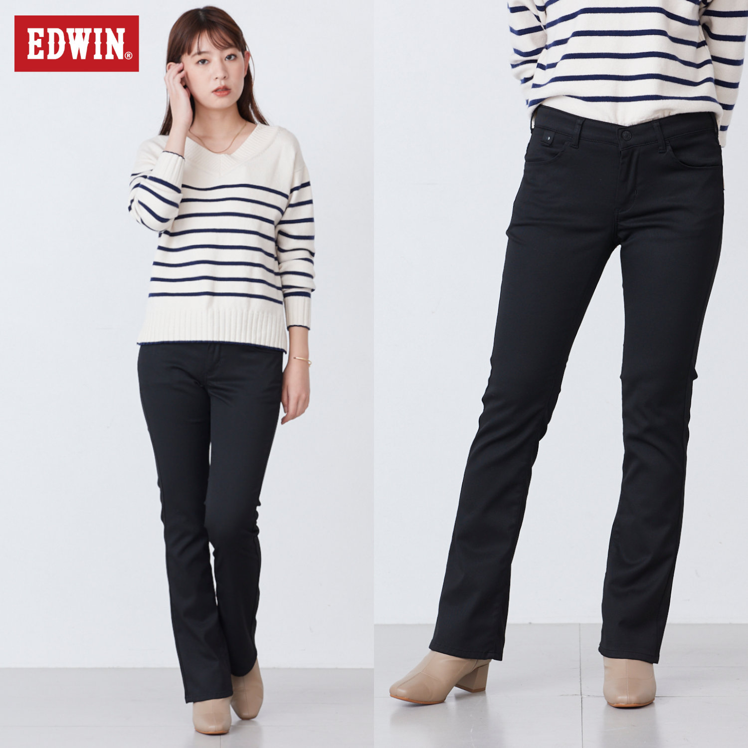 【エドウィン/EDWIN】ハタラクロパンツ 【選べるシルエット】