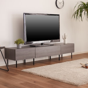 【ベルメゾン】落ち着いた木目デザインのシンプルテレビ台