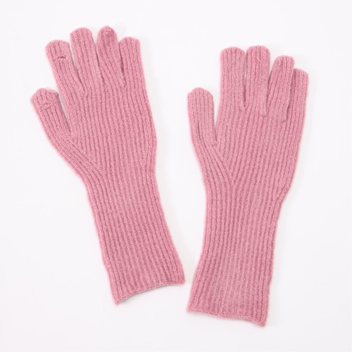 カラーニット手袋