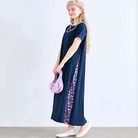 モデル身長167cm/M ※写真は撮影用のため、身丈＋8cmになります　甘い人生着用
