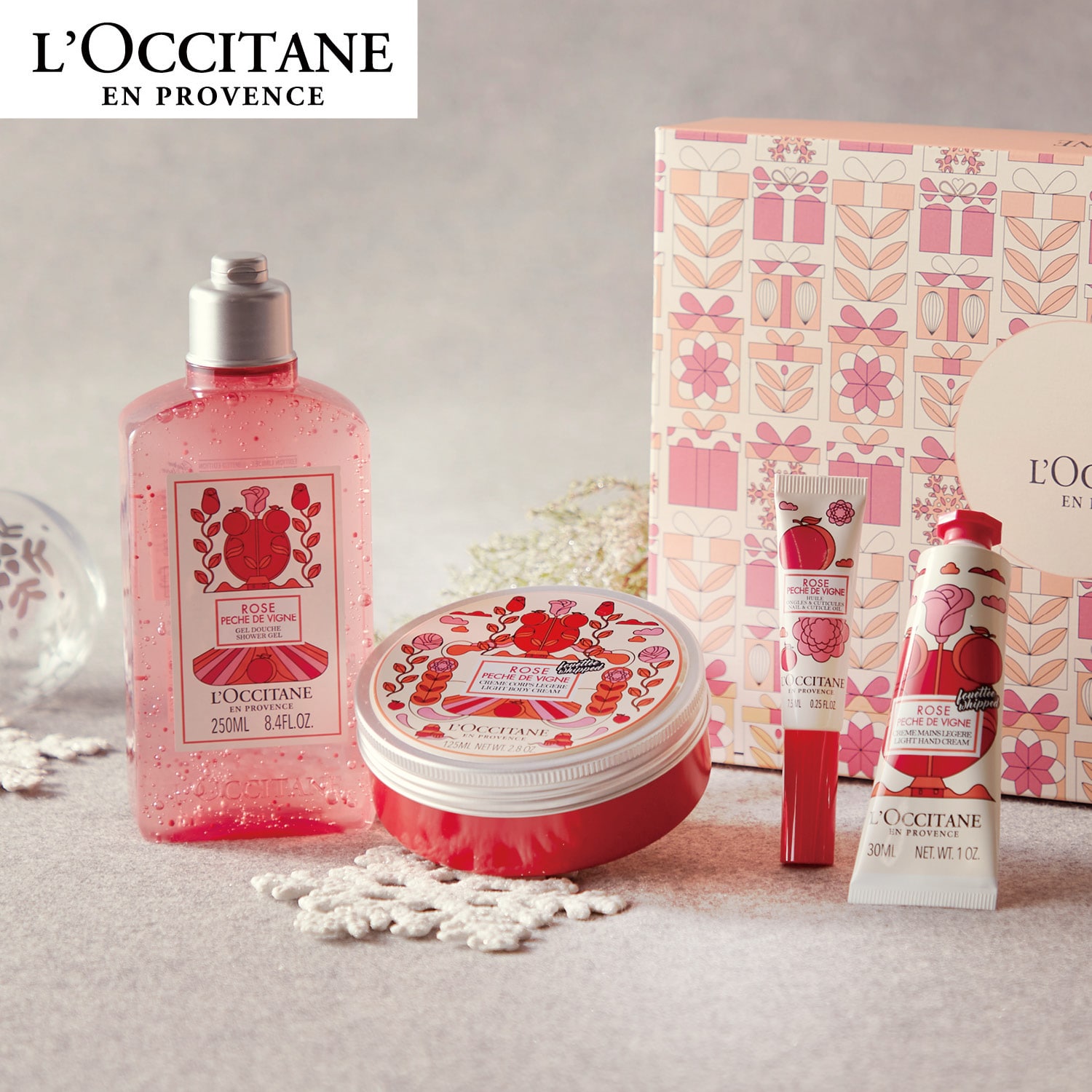 【ロクシタン/LOCCITANE】ローズヴァインピーチ コンプリート