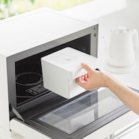 フタをしたまま電子レンジもOK