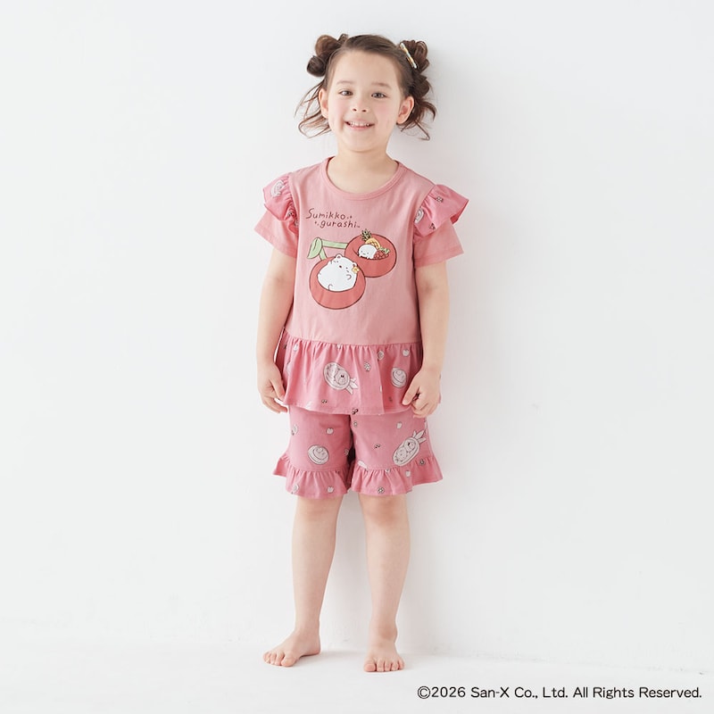 モデル身長107cm／110サイズ　しろくま着用