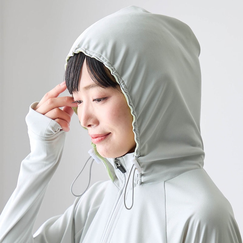 調節可能なフード