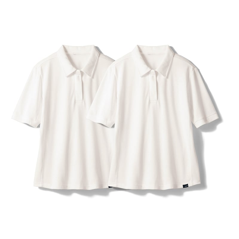 【2枚組】ホワイト×ホワイト