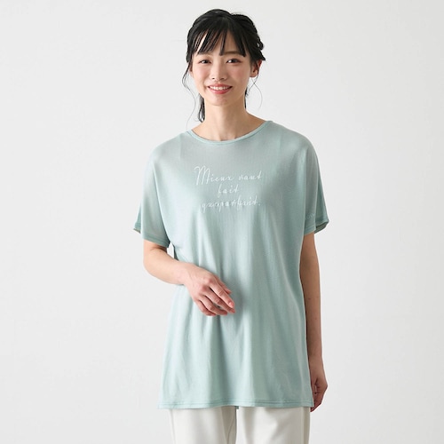 ドライ半袖プリントTシャツ