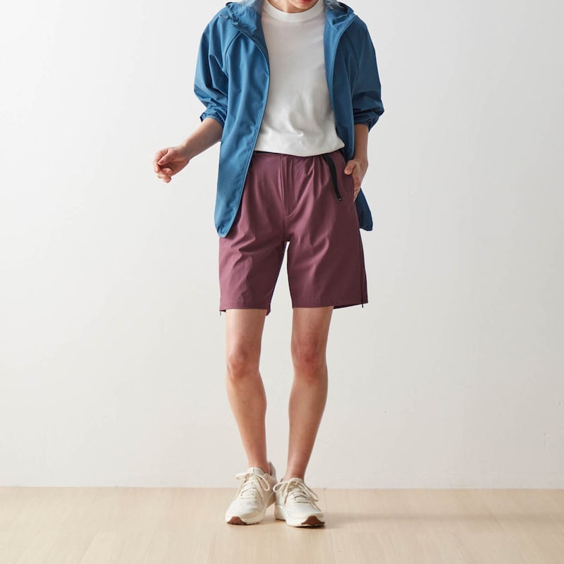 モデル身長165cm・Mサイズ着用　※写真は撮影用のため、股下+2cmになります。