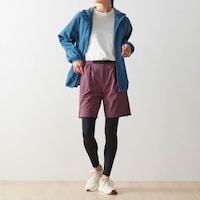 モデル身長165cm・Mサイズ着用　※写真は撮影用のため、股下+2cmになります。
