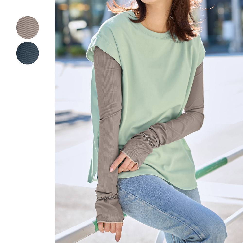 リブレイヤードアームカバー(Sun Block LAB)(サンブロックラボ/Sun Block LAB)