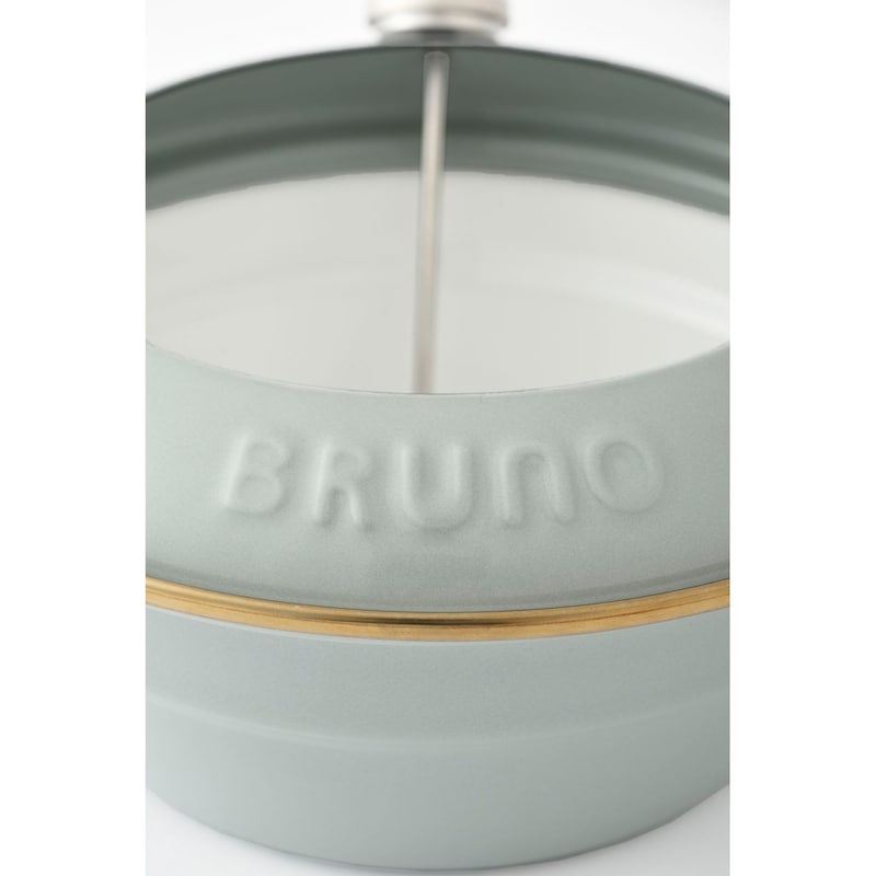 フタには「BRUNO」のロゴがデザインされています。