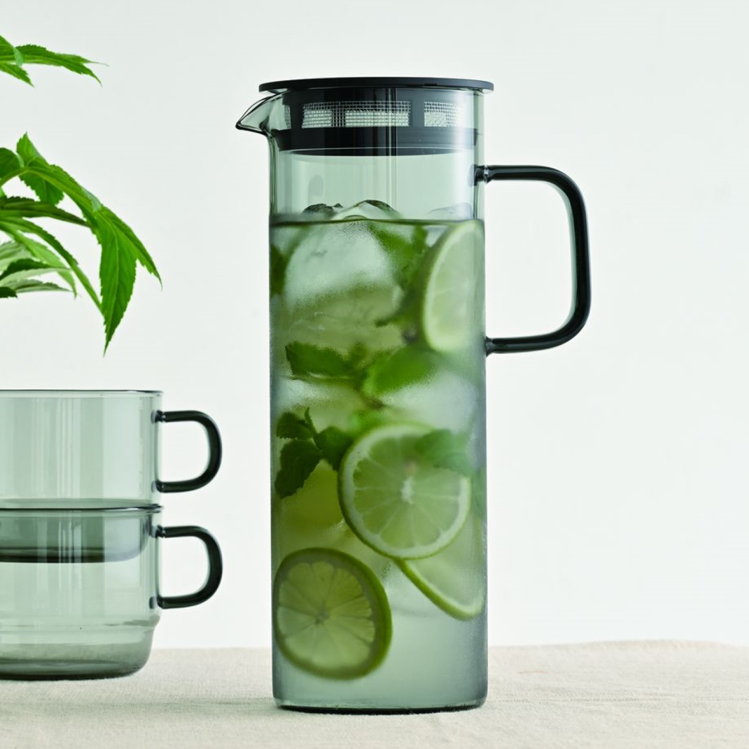 【ハリオ/HARIO】【食洗機対応】耐熱ガラスのコールドブリューピッチャー 【メッシュフィルター付き】