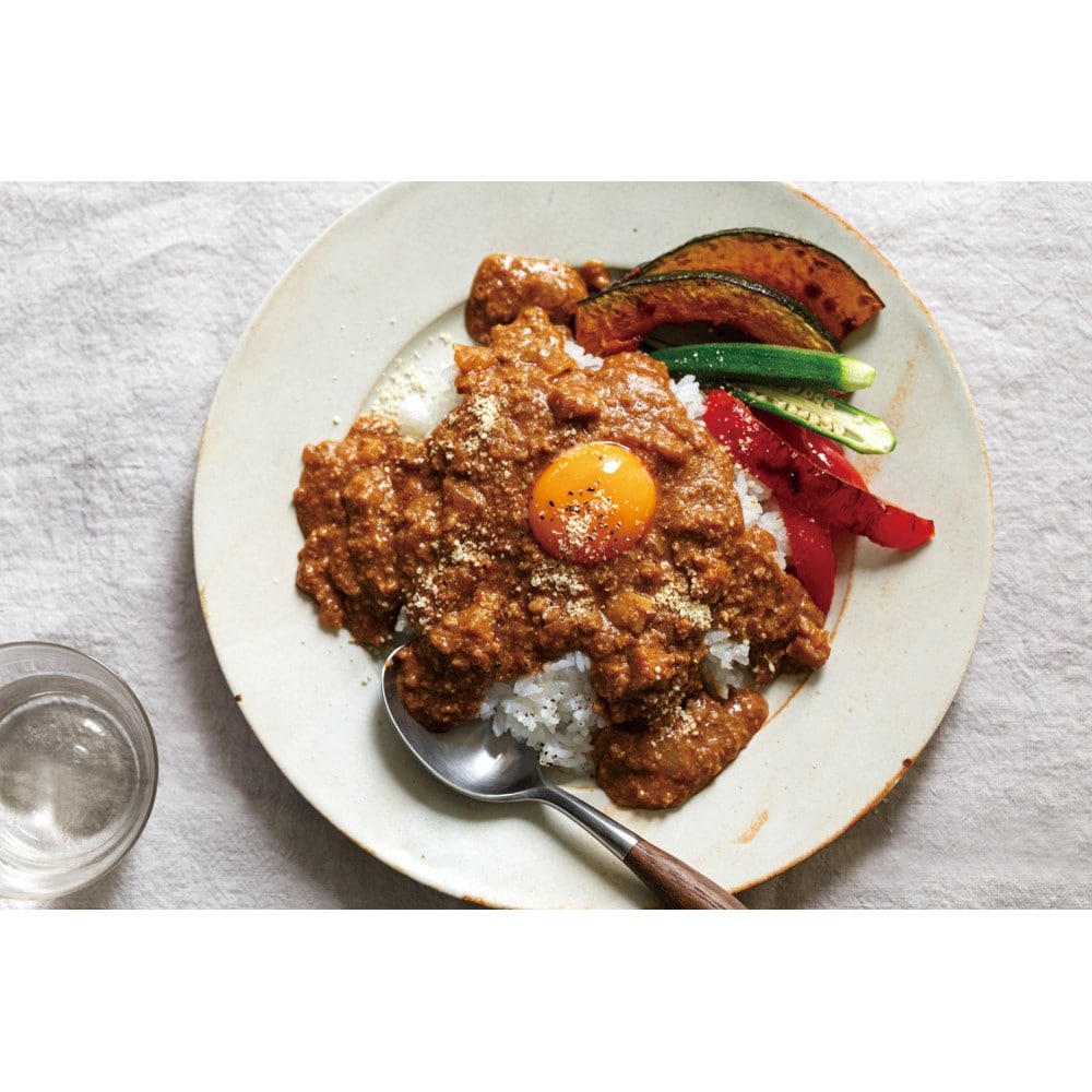 ［SOUP&OKAYUモード］根菜入りのキーマカレーもほったらかし調理可能！