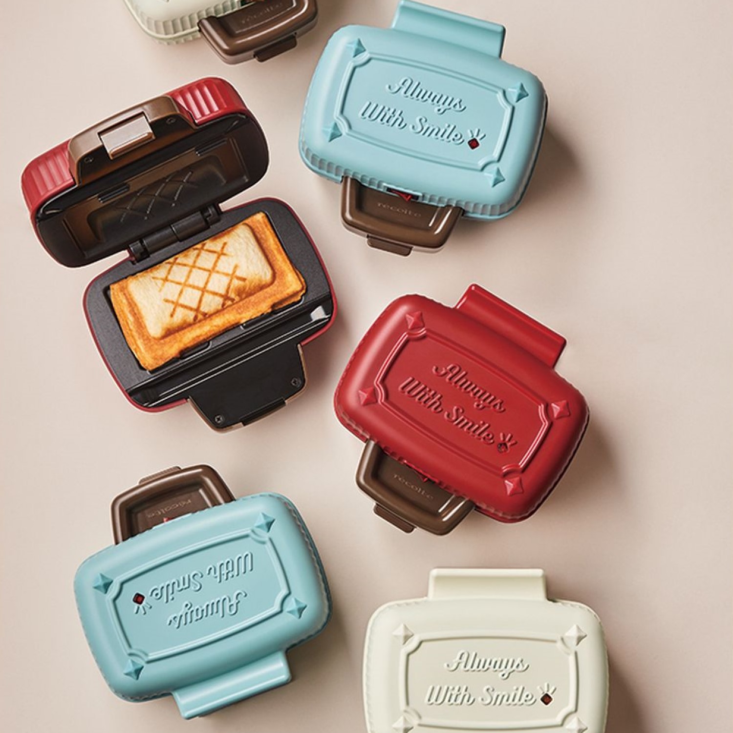 食パン1枚で作れる プレスサンドメーカー ミニ