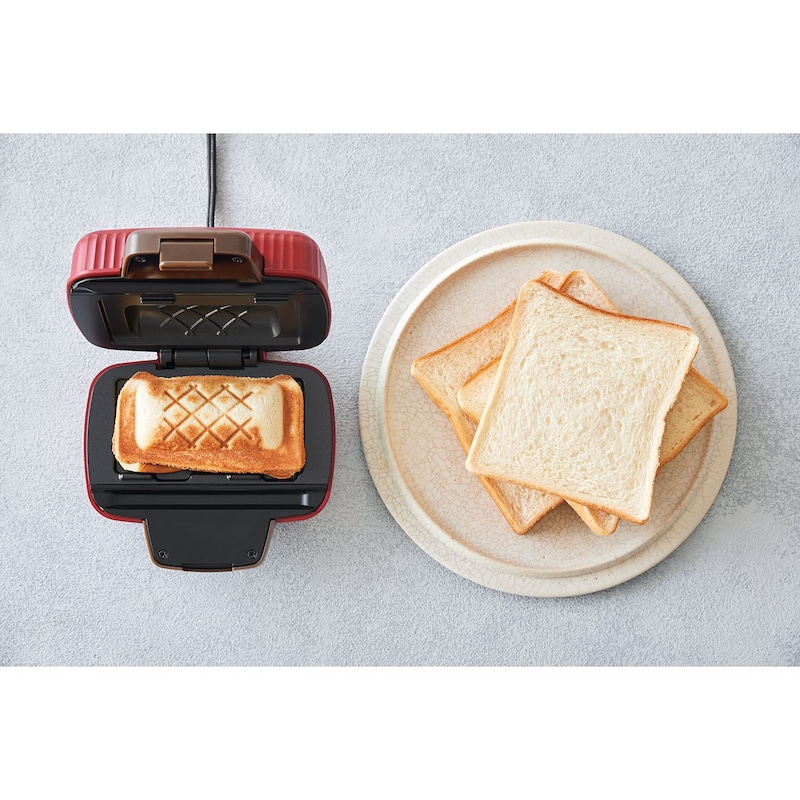 6～12枚切りの食パン１枚にお好きな具材をはさむだけ