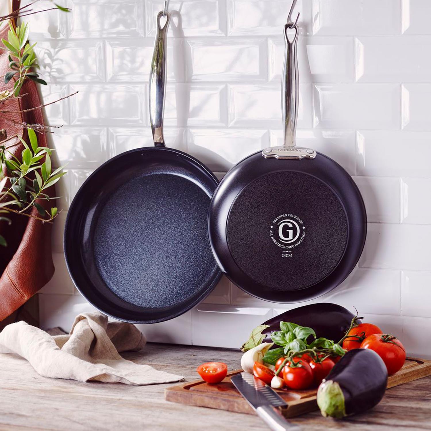 【グリーンパン/GREENPAN】セラミックコーティングのフライパン・片手鍋「バルセロナプロ」 【IH/ガス火対応】 【グリーンパン/GREENPAN】セラミックコーティングのフライパン・片手鍋「バルセロナプロ」 【IH/ガス火対応】