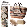 【ディズニー/Disney】アップリケ刺繍の雑材トートバッグ「チップ & デール」