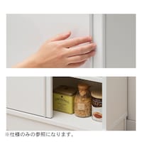 地板はレール無しのフラットな仕様です／板戸