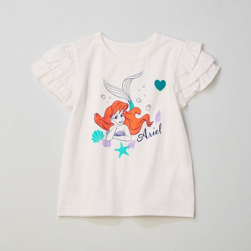 名札ココ肩３段フリルＴシャツ（選べるキャラクター）