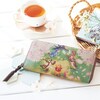 【ディズニー/Disney】プリント本革財布[日本製]「くまのプーさん」