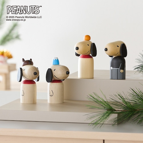 東北の職人と作ったこけし「スヌーピー」