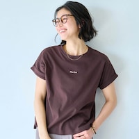 ブラウン（プチロゴ刺繍）