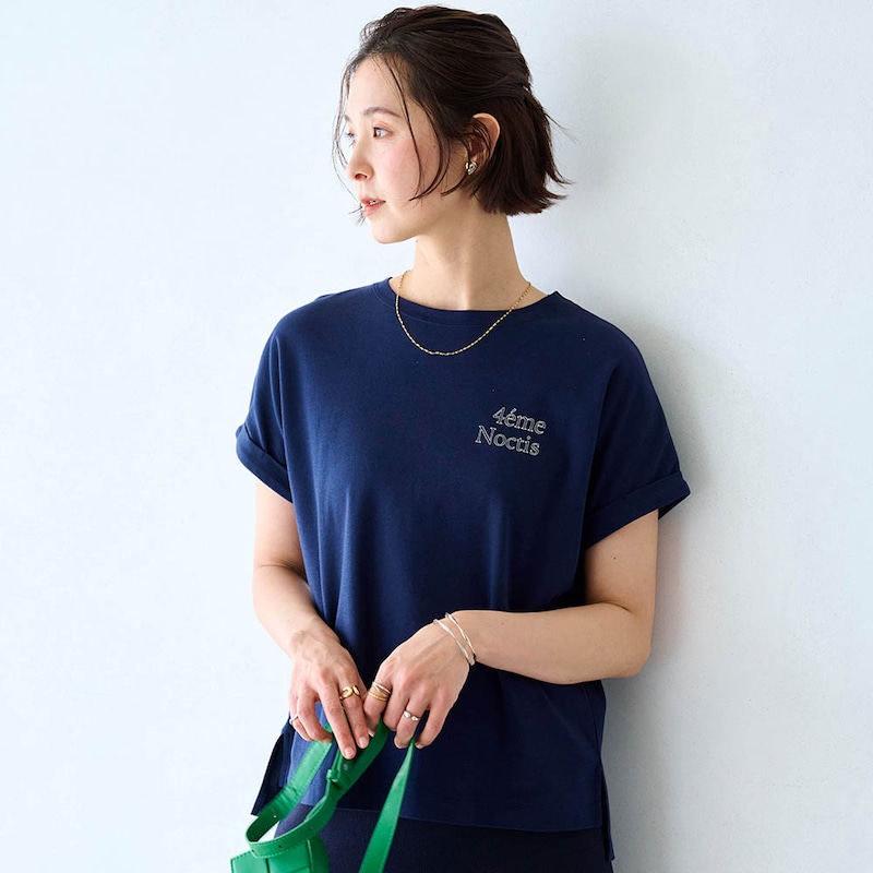 ネイビー（前後プリント）