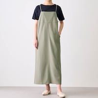 モデル身長168cm／M・身丈118cm　※写真は撮影用のため、身丈+9cmになります。