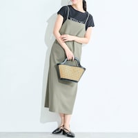 モデル身長174cm／M・身丈118cm　※写真は撮影用のため、身丈+9cmになります。