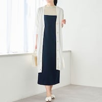 モデル身長174cm／M・身丈118cm　※写真は撮影用のため、身丈+9cmになります。