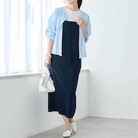 モデル身長174cm／M・身丈118cm　※写真は撮影用のため、身丈+9cmになります。