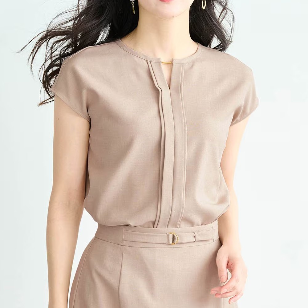 【エスエヌ バイ スタイルノート/SN by StyleNote】ナチュラルライクコクーンブラウス